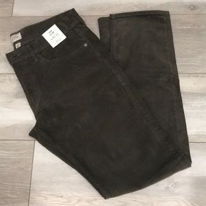 NWT J Crew 484 slim corduroy gray